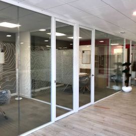 installation de cloisons pour bureaux